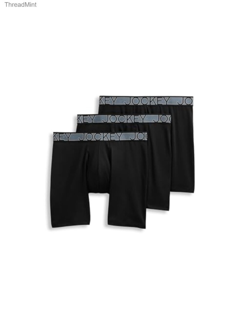 Men's 9" Long Leg Boxer Briefs Active Microfiber 3 Pack